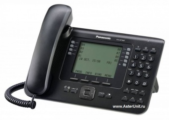 Системный IP телефон Panasonic KX-NT560RUB